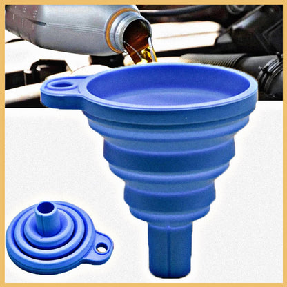 Foldable Silicone Car Funnel