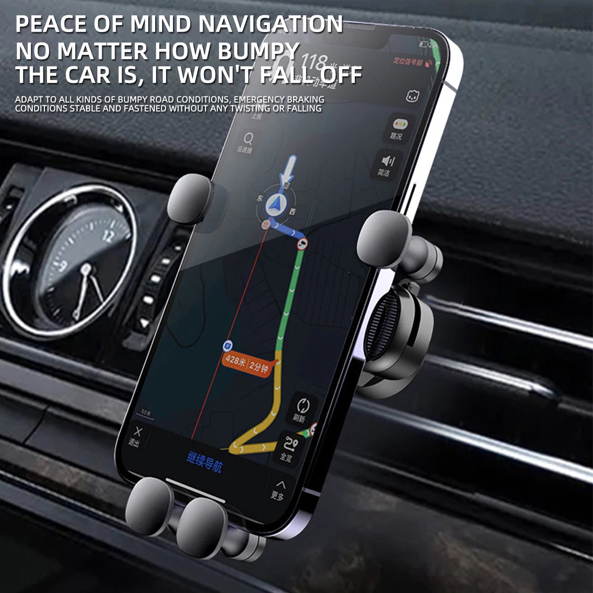 Gravity Car Phone Holder